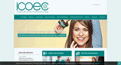 Desktop Screenshot of icoec.es
