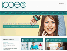 Tablet Screenshot of icoec.es